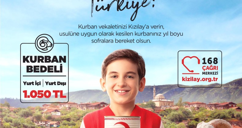 KIZILAY MİLYONLARIN SOFRASINA MİLLETİN KURBAN VEKÂLETLERİNİ ULAŞTIRACAK