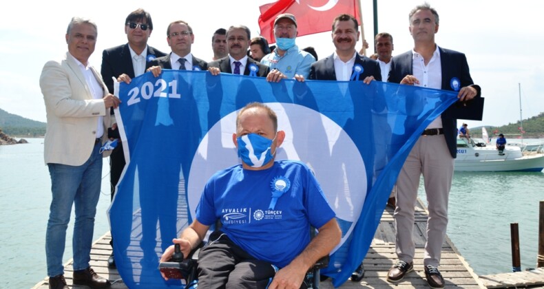 Ayvalık’ta ulusal mavi bayrak ödülleri sahiplerini buldu