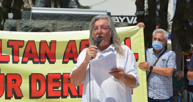 Ayvalık’ta Madımak yangını tepkisi