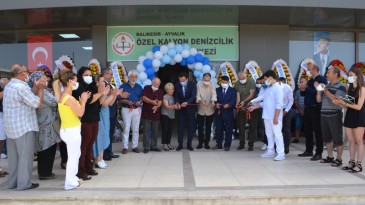 AYVALIK’TA KALYON DENİZCİLİK EĞİTİM MERKEZİ 6 YIL SONRA YENİDEN HİZMETE GİRDİ