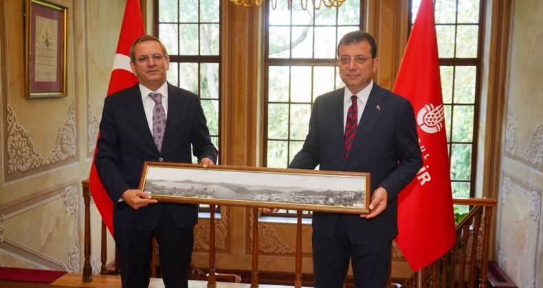 Başkan Ergin’den Ekrem İmamoğlu’na ziyaret