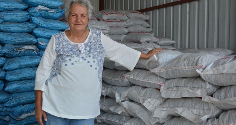 Ayvalık’ta şefkatli ellerden sımsıcak yardım