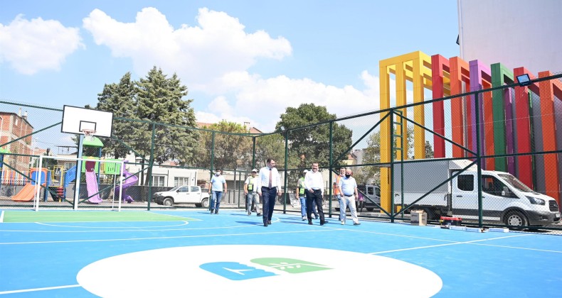 Başkan Yılmaz çalışmaları yerinde inceledi