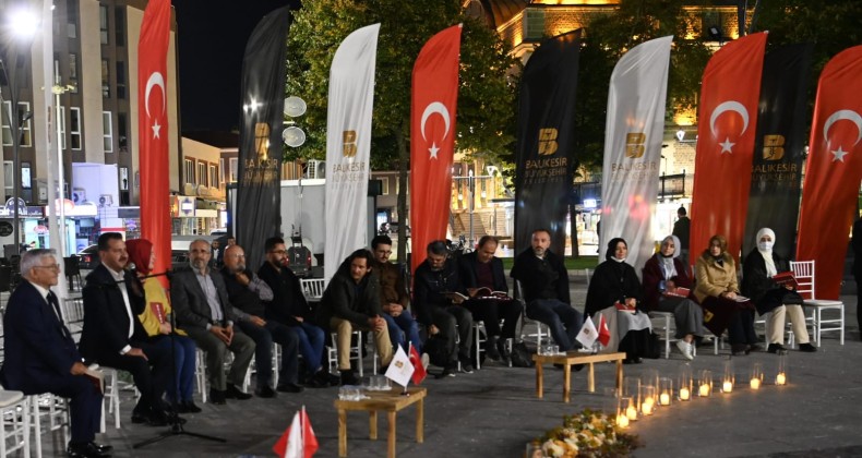 Balıkesir’de, Şiir Akşamları