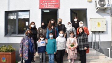 Mehtap Yılmaz kadın muhtarları ziyaret ediyor