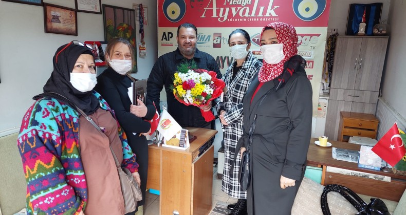 Ayvalık’ta AK kadınlar engellileri unutmadı