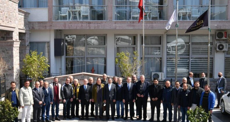 Vali Şıldak Ayvalık’ta bir dizi incelemelerde bulundu