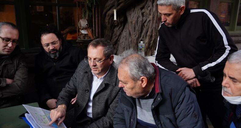 Başkan Ergin Ayvalık’ın yürüyüş rotalarını yerinde inceledi