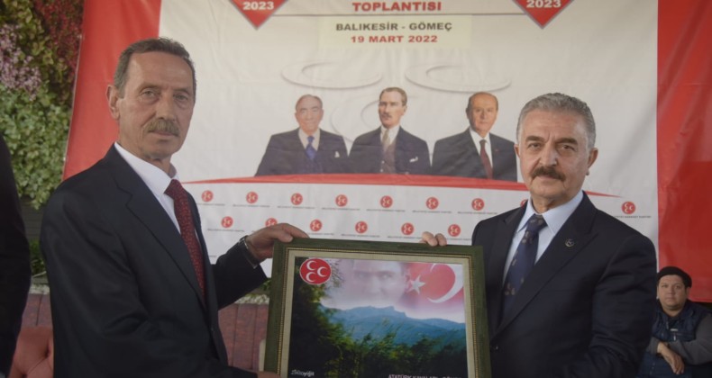 MHP’li Büyükataman ve MYK üyeleri Gömeç’te