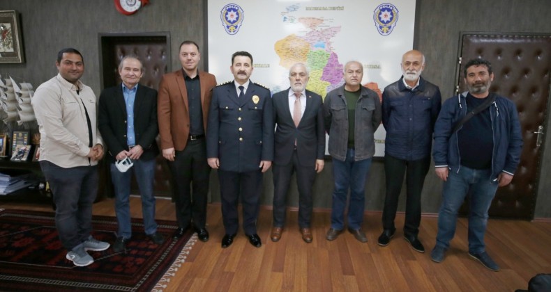 BGC YÖNETİMİNDEN EMNİYET MÜDÜRÜ ONAR’A ZİYARET