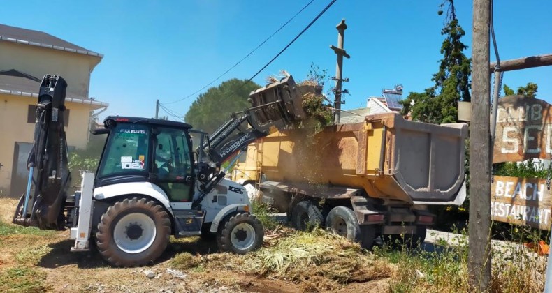 AYVALIK BELEDİYESİ’NDEN TURİZM SEZONU ÖNCESİ DETAYLI TEMİZLİK ÇALIŞMALARI