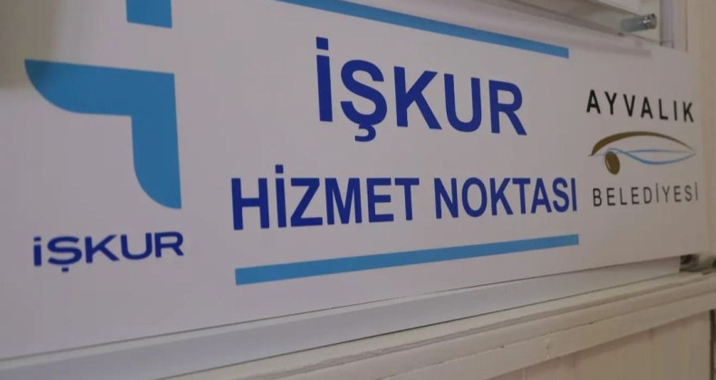 Ayvalık Belediyesi’nden İŞKUR hizmet noktası