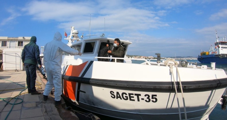 Ayvalık’ta 34 göçmen adada yakalandı