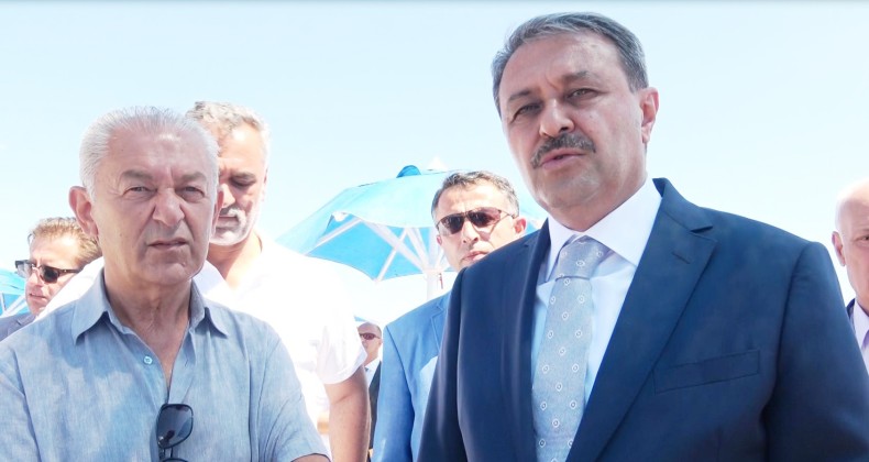Vali Şıldak mavi bayrakta Engürü Sitesi’ni örnek gösterdi