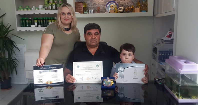 Ayvalık zeytinine platin ödül…