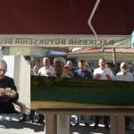 Ayvalık’ta DSP’nin kurucu başkanına gözyaşı seli