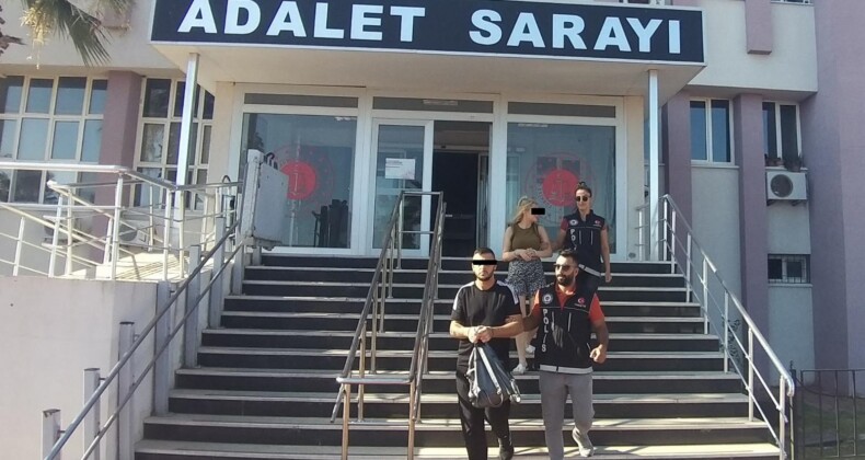 Uyuşturucu satıcısı nişanlı çift Ayvalık polisinden kaçamadı
