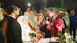 Edremit Körfezi böyle görkemli düğün görmedi