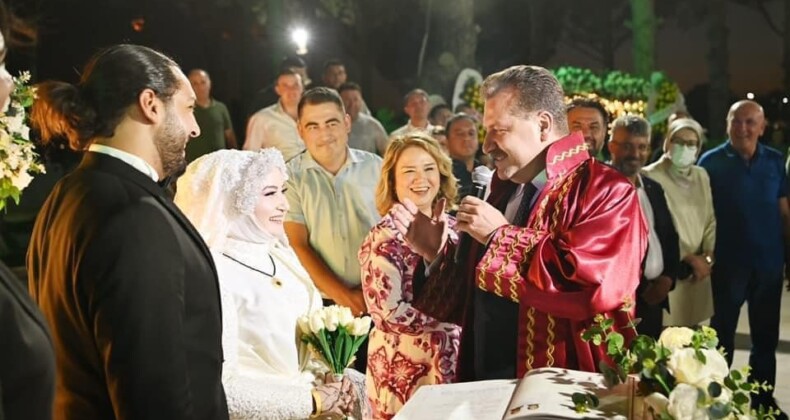 Edremit Körfezi böyle görkemli düğün görmedi
