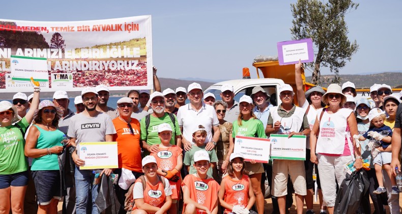 Ayvalık’ta dünya temizlik günü farkındalığı