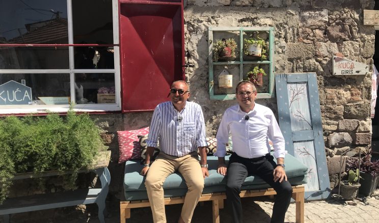 Küçükköy’deki Sürdürülebilir Enerji Temelli Turizm Uygulama Merkezi’ni (SENTRUM) Cem Seymen anlatıyor