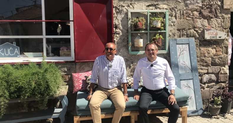 Küçükköy’deki Sürdürülebilir Enerji Temelli Turizm Uygulama Merkezi’ni (SENTRUM) Cem Seymen anlatıyor