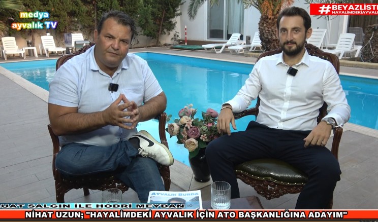 NİHAT UZUN; “HAYALİMDEKİ AYVALIK İÇİN ATO BAŞKANLIĞINA ADAYIM”