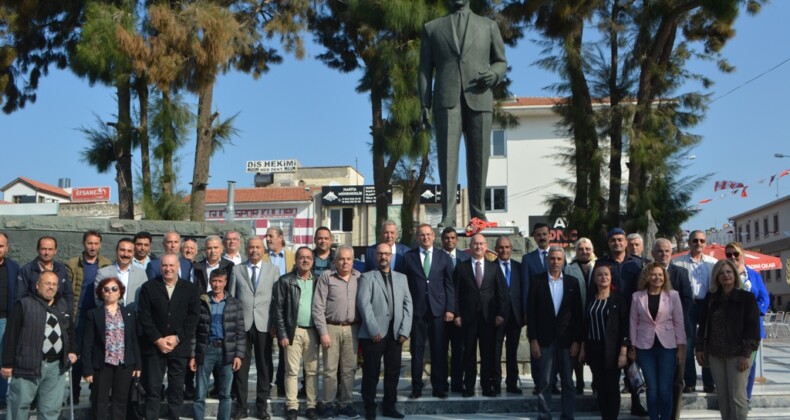 AYVALIK’TA MUHTARLARIN HATIRLANMA SEVİNCİ