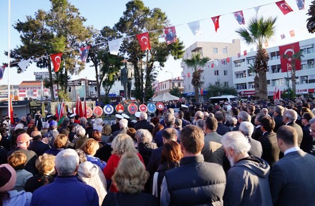 AYVALIK ATA’SINA KOŞTU