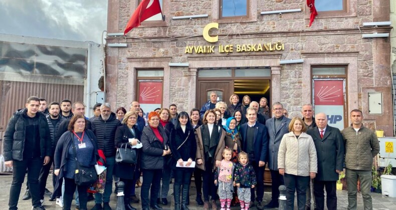 Ayvalık’ta CHP’den ÖBEK çalışması