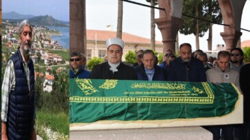 Evinin ikinci katından düşerek hayatını kaybeden ünlü gazeteci Hilmi Şahin toprağa verildi