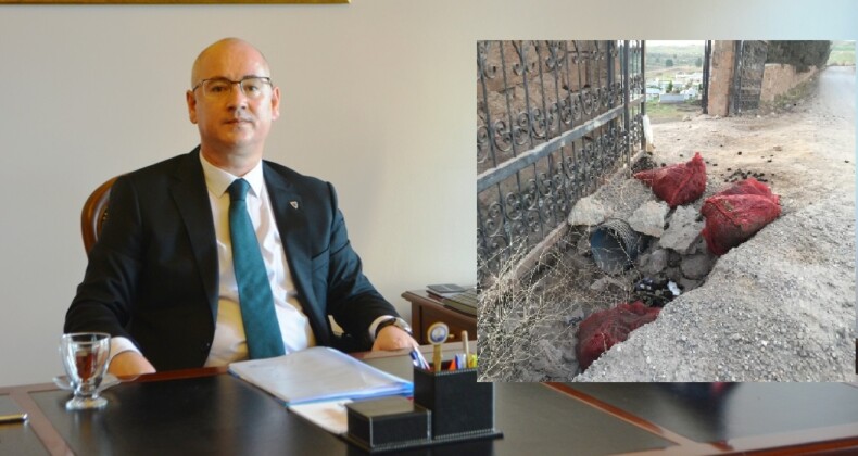Ayvalık’ta gelişigüzel atılan Karadiken kabuklarına Kaymakam Yaman ve İlçe Hıfzısıhha Kurulu freni