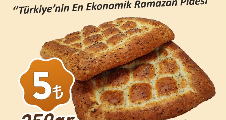 Fırıntaş Büfelerinde 350 gramlık Kare Pide 5 lira