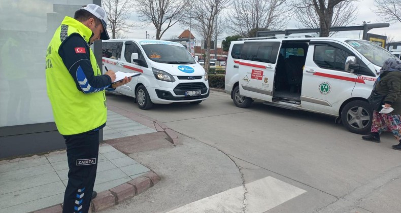 TOPLU TAŞIMA ARAÇLARI DENETİMDE…