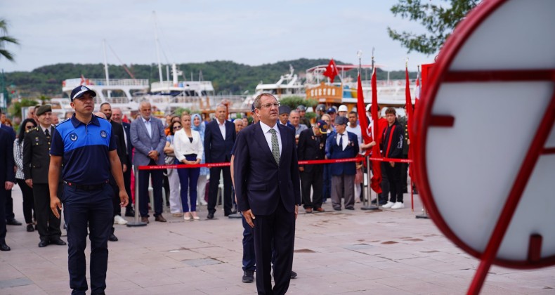 AYVALIK’TA İLK KURŞUN’UN 104. YIL DÖNÜMÜ KUTLANDI