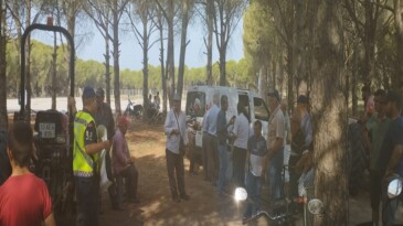Gömeç’te jandarma ekipleri seyyar muayene istasyonu kurup eğitimler verdi