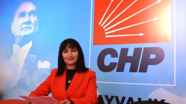 AYVALIK’TA CHP’Lİ KADINLARDAN BAKAN TEKİN’E SERT TEPKİ
