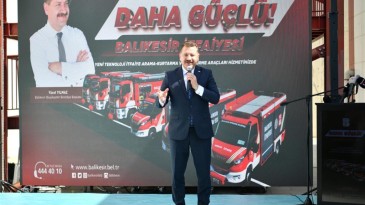 İTFAİYE TEŞKİLATINA 42 MİLYON LİRALIK YENİ ENVANTER DESTEĞİ