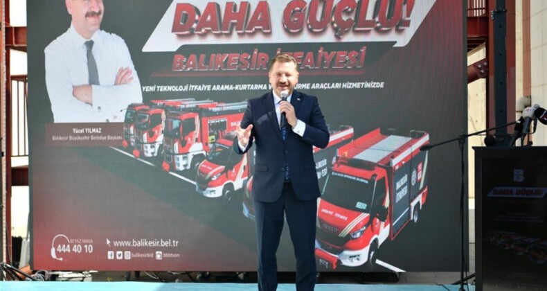 İTFAİYE TEŞKİLATINA 42 MİLYON LİRALIK YENİ ENVANTER DESTEĞİ