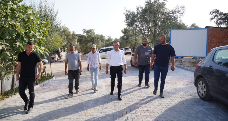 AYVALIK’TA 20 BİN METREKARELİK YOL İLE TEPECİK MEVKİSİ’NİN 20 YILLIK SORUNU ÇÖZÜLDÜ