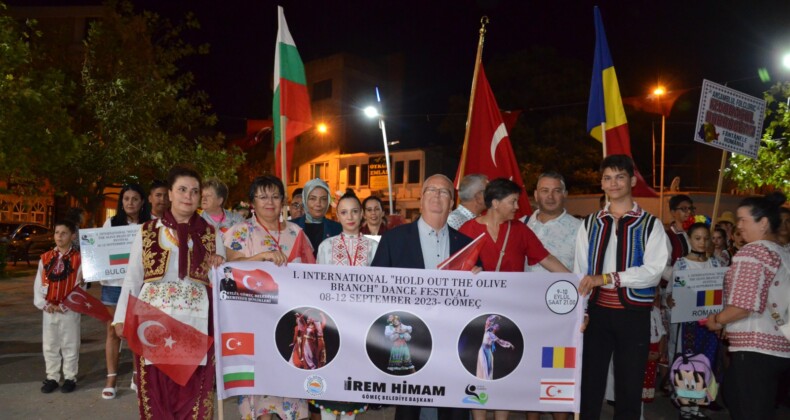 GÖMEÇ’TE ULUSLARARASI HALK OYUNLARI COŞKUSU