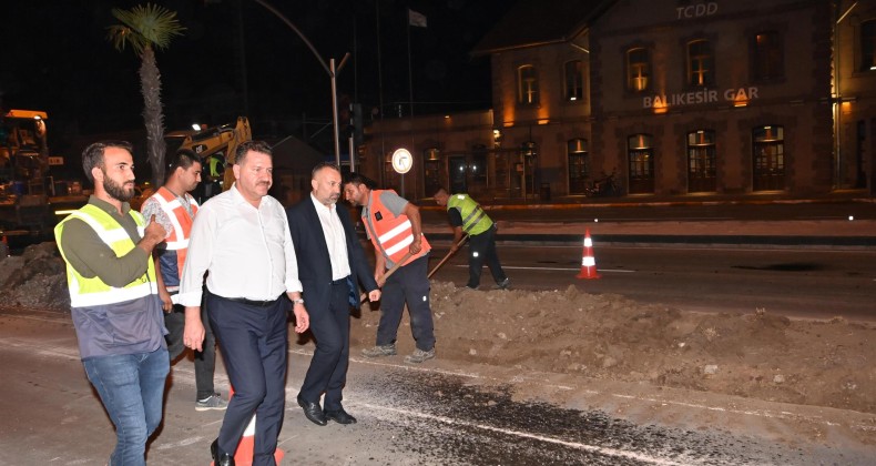 BAŞKAN YÜCEL YILMAZ, ŞEHRİN DÖRT BİR YANINDA