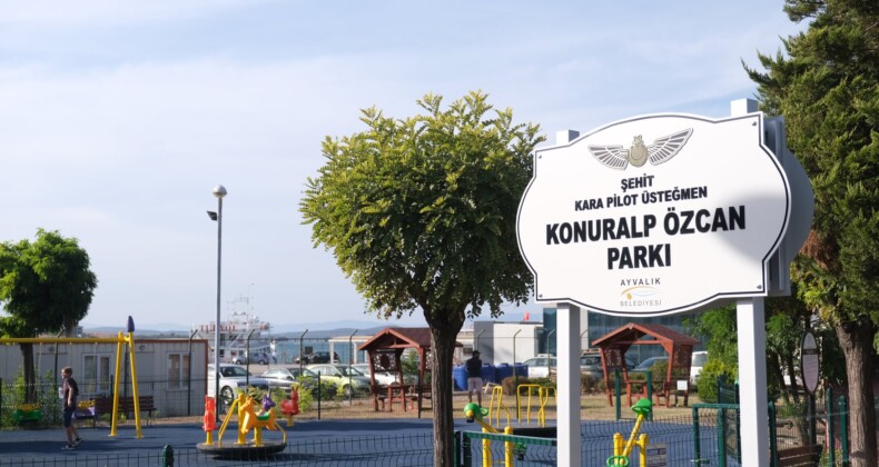 AYVALIK’IN YENİ PARKLARI GÖZ KAMAŞTIRIYOR