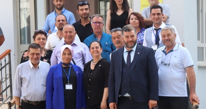 GÖMEÇ CHP’DE DÜMENE NEŞE HANÇE GEÇTİ