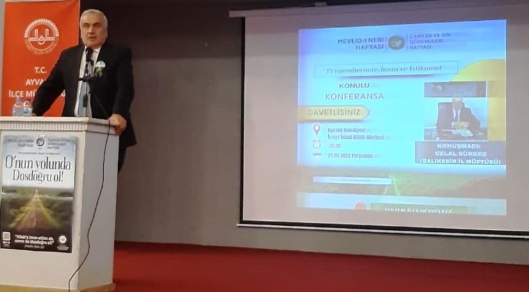 AYVALIK MÜFTÜLÜĞÜ’NDEN ANLAMLI KONFERANS