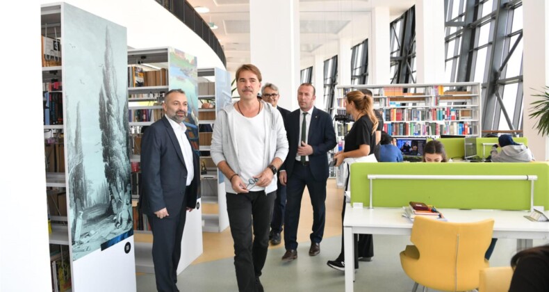 ENGİN ALTAN DÜZYATAN BÜYÜKŞEHİR’E HAYRAN KALDI