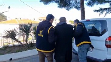 AYVALIK’TA KESİNLEŞMİŞ 21 YIL 6 AY CEZASI BULUNAN FİRARİ POLİSTEN KAÇAMADI