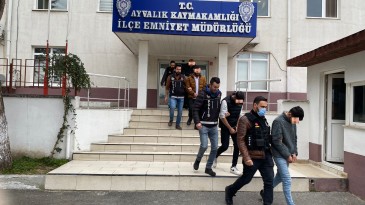 AYVALIK’TA POLİSTEN REKOR OPERASYON