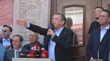 CHP GENEL BAŞKANI ÖZEL AYVALIK’TA