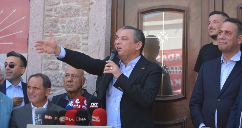CHP GENEL BAŞKANI ÖZEL AYVALIK’TA